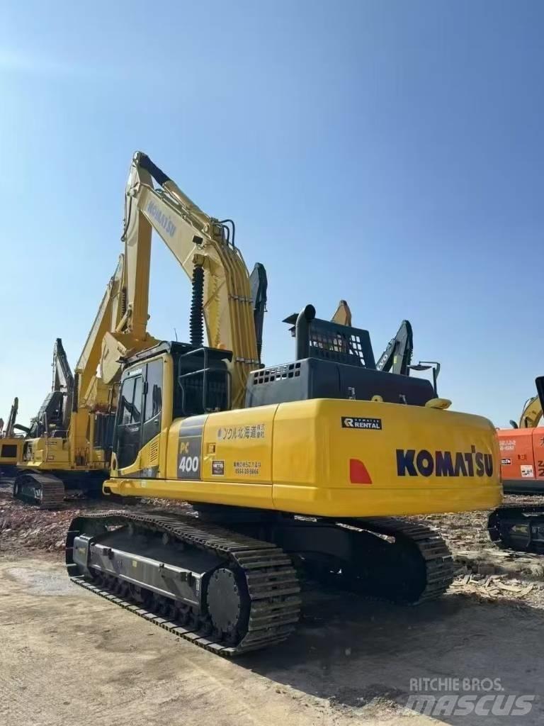 Komatsu PC 400 Pásová rýpadla