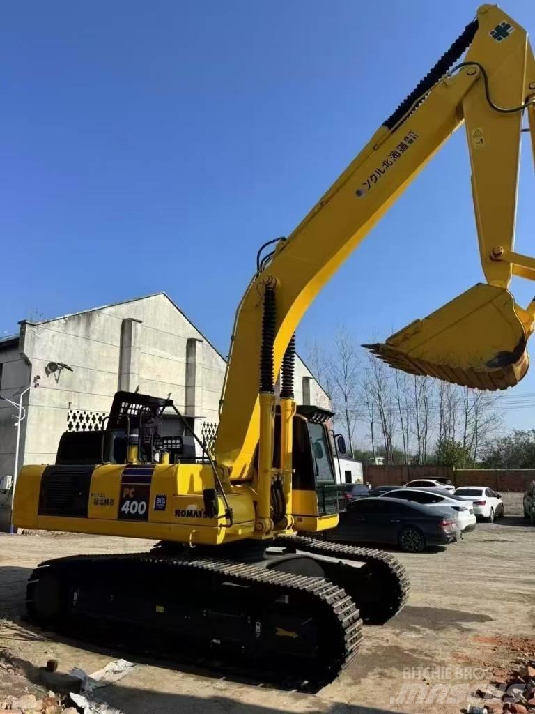 Komatsu PC 400 Pásová rýpadla
