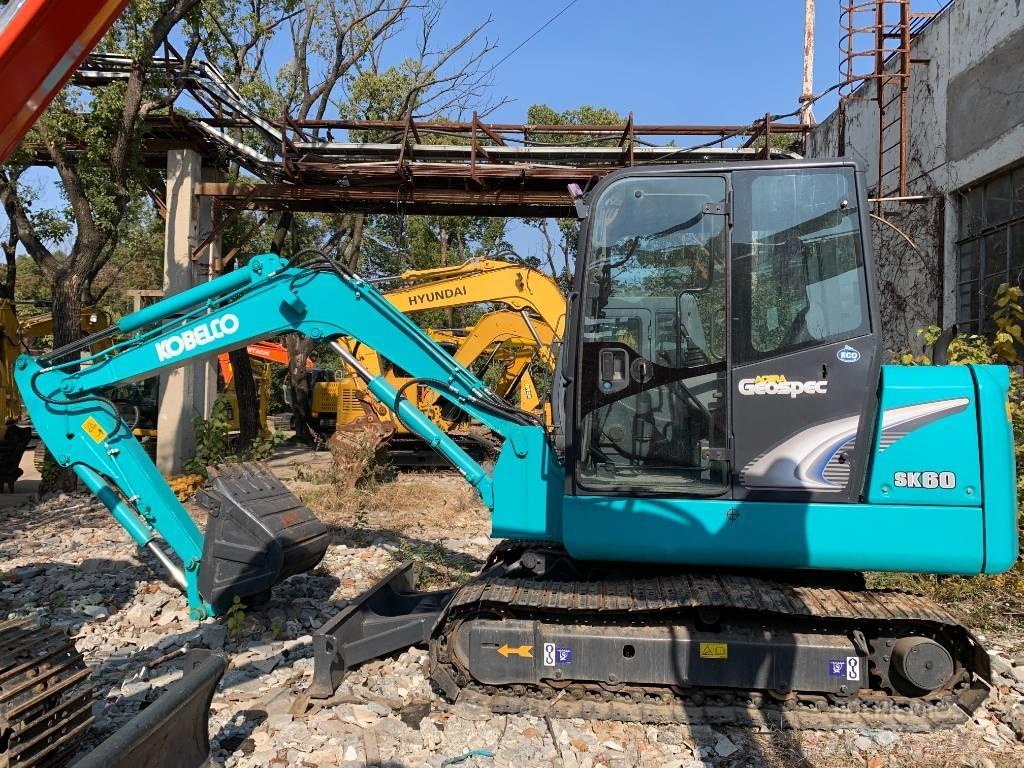 Kobelco SK 60 Pásová rýpadla
