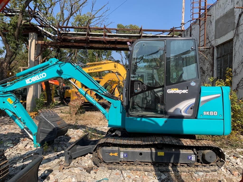 Kobelco SK 60 Pásová rýpadla