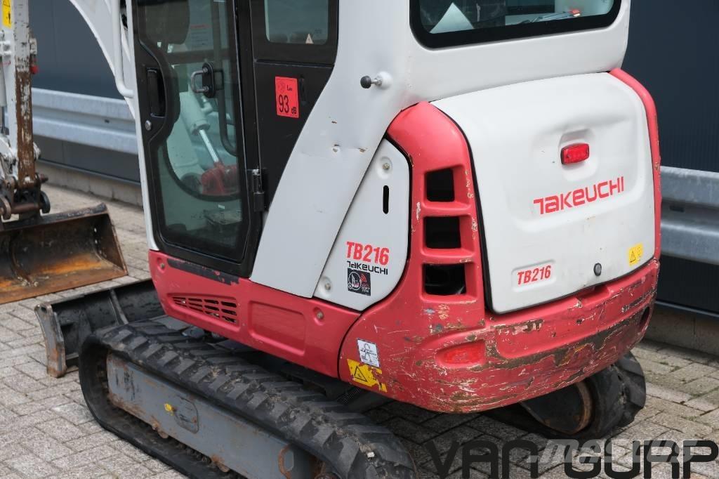 Takeuchi TB216 | 2018 Mini rýpadla < 7t