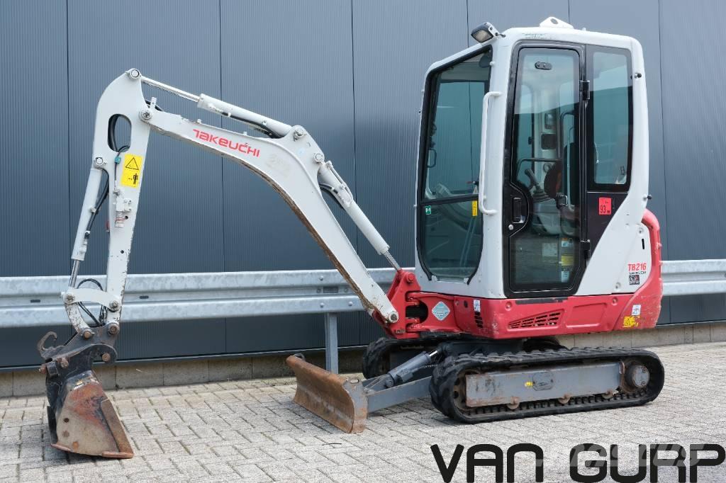 Takeuchi TB216 | 2018 Mini rýpadla < 7t