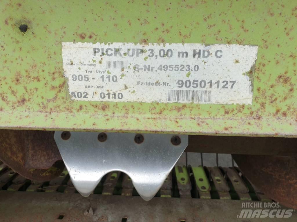 CLAAS Pick Up 300 HD Stroje na sklizeň pícnin-příslušenství