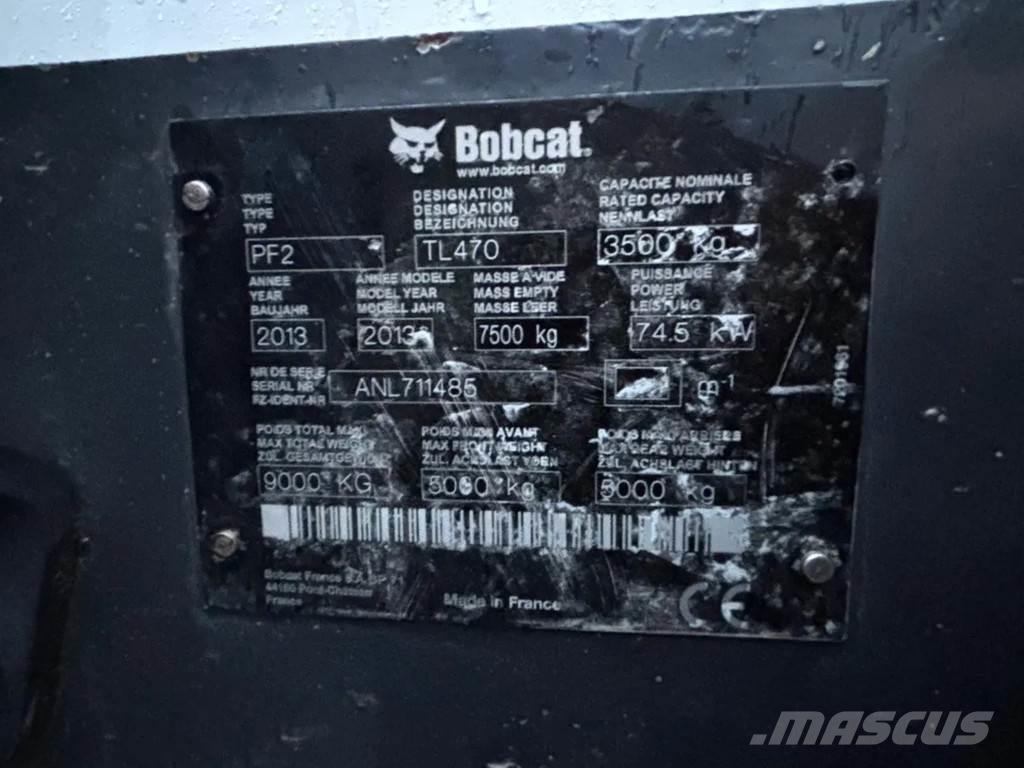 Bobcat TL470 Teleskopické nakladače pro zemědělství