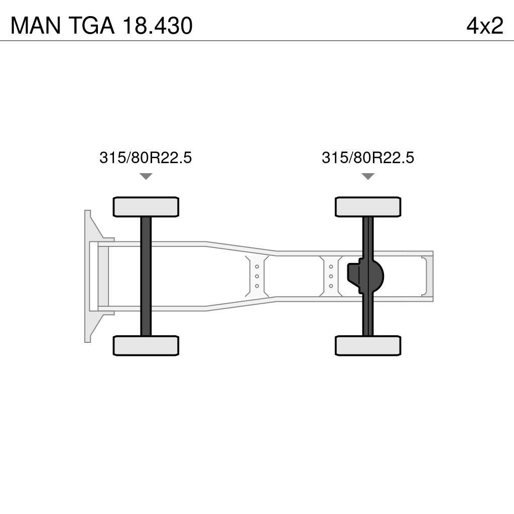 MAN TGA 18.430 Tahače