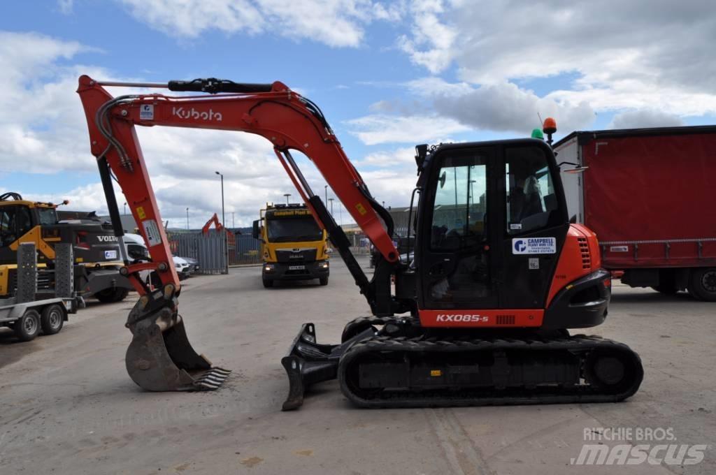 Kubota KX 085-5 Mini rýpadla < 7t