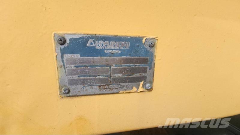 Hyundai HC 25 Pásové jeřáby