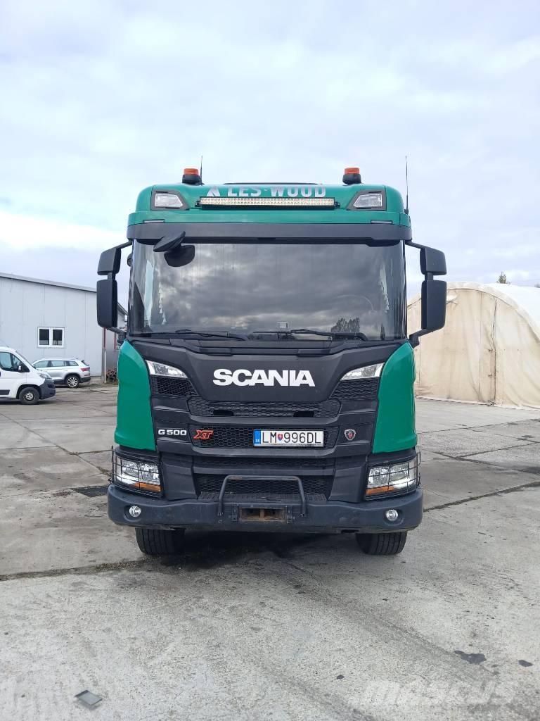 Scania G 500 XT Vozy na přepravu kmenů