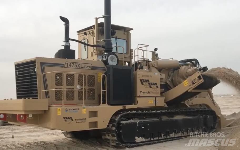 Tesmec T1475XL Pily na beton a kámen