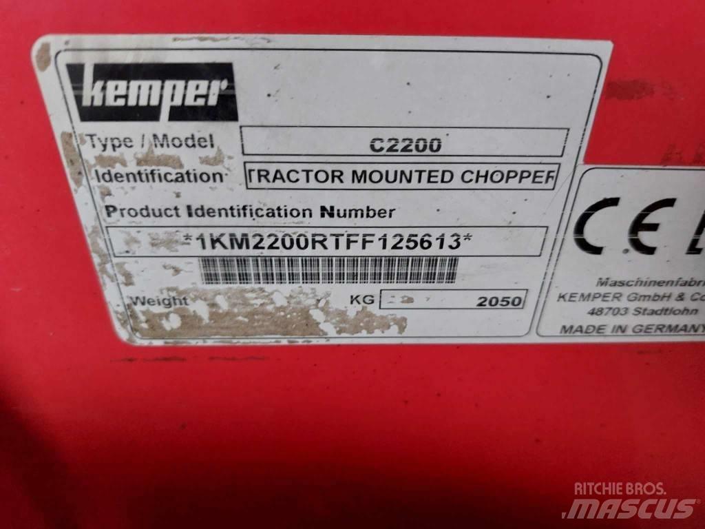 Kemper C2200 Sklízecí řezačka