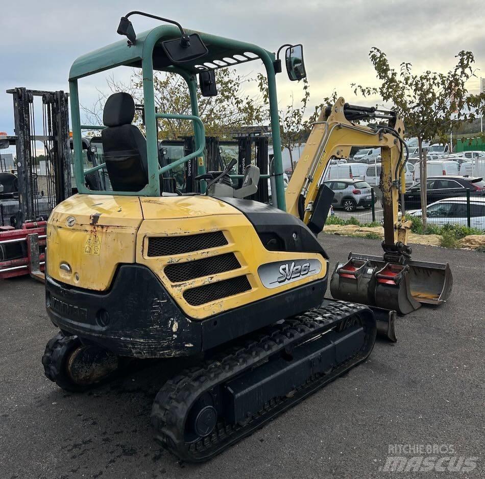 Yanmar SV 26 Mini rýpadla < 7t