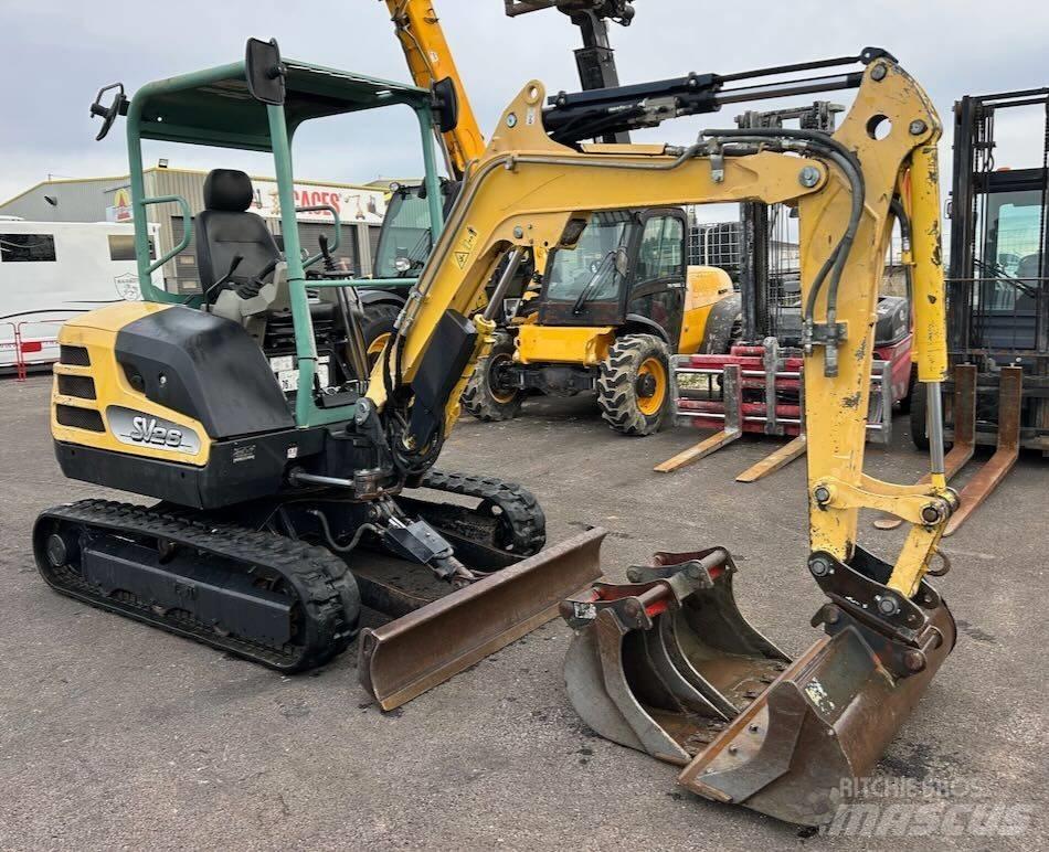 Yanmar SV 26 Mini rýpadla < 7t