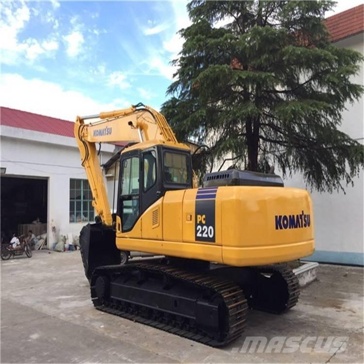 Komatsu PC 220-7 Pásová rýpadla