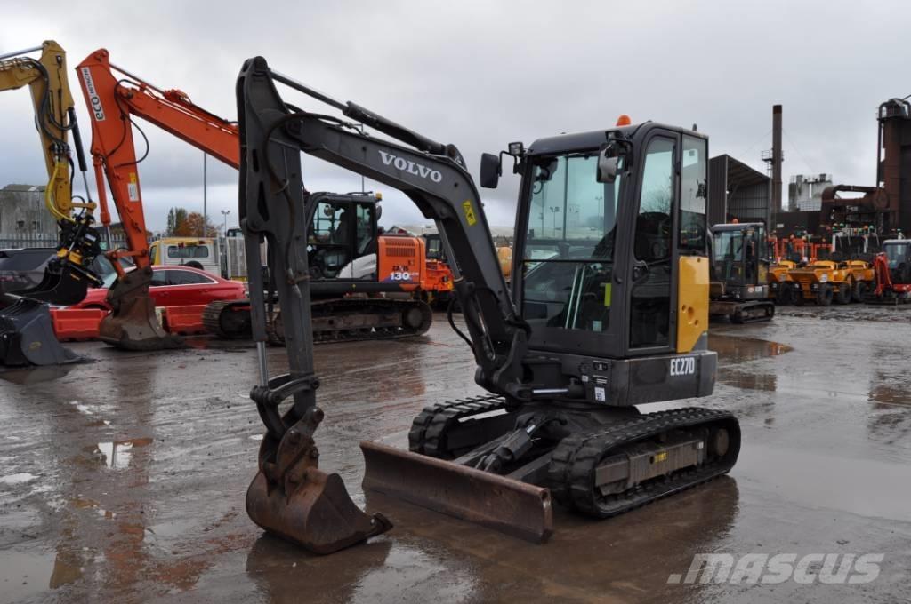 Volvo EC 27 D Mini rýpadla < 7t