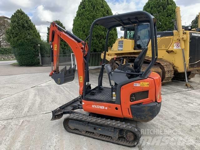Kubota KX 018-4 Mini rýpadla < 7t