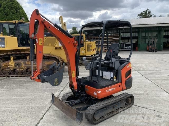 Kubota KX 018-4 Mini rýpadla < 7t