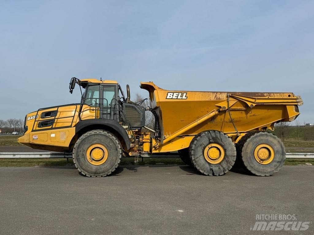 Bell B45E 6x6 Kloubové dempry