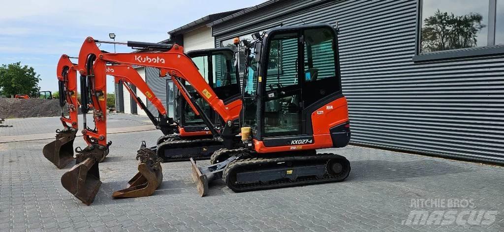 Kubota KX027-4 Mini rýpadla < 7t