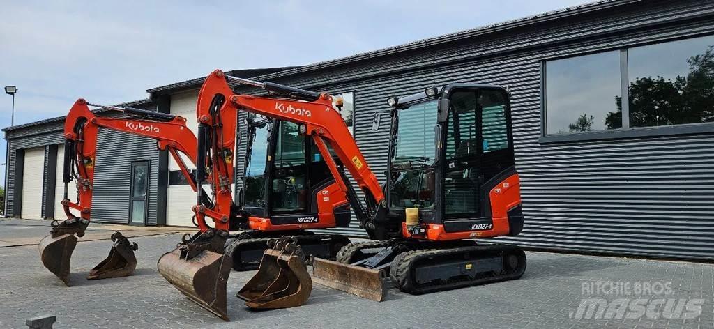 Kubota KX027-4 Mini rýpadla < 7t