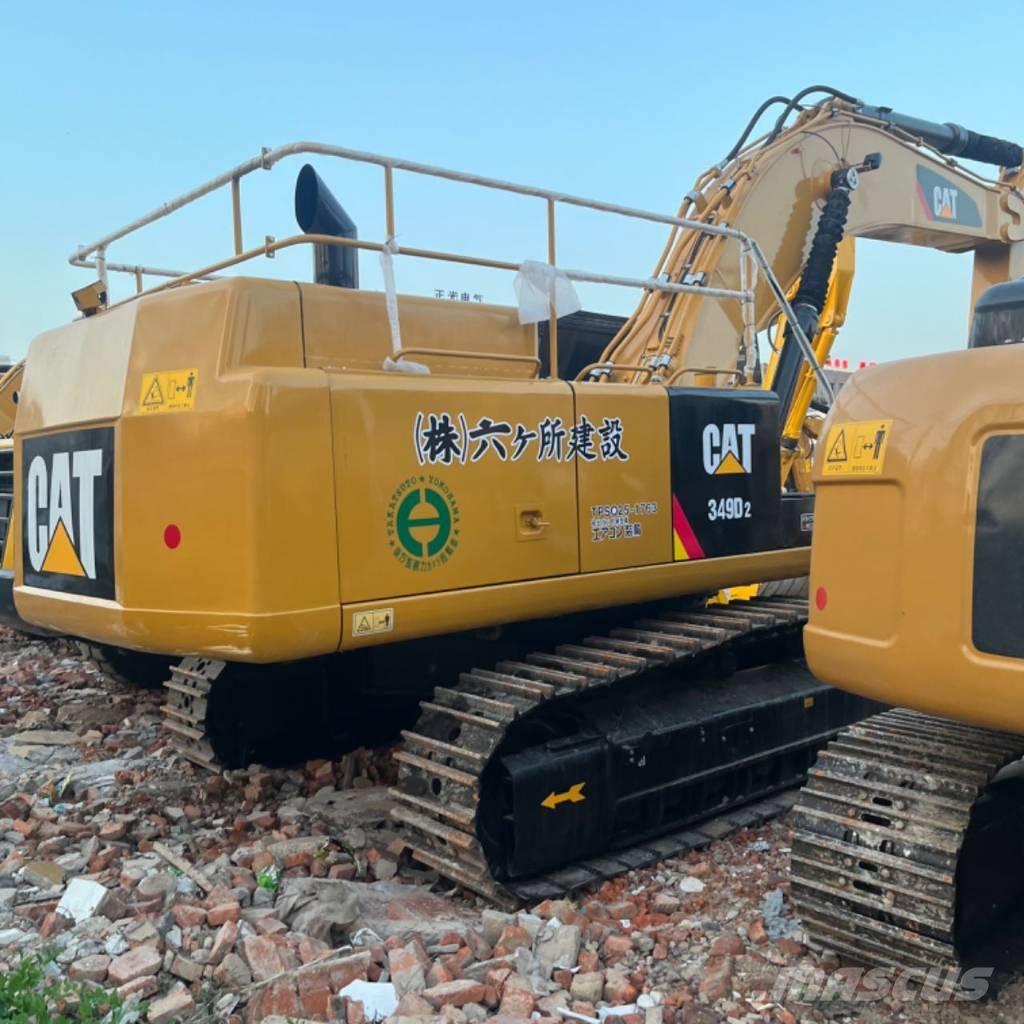 CAT 349 D Pásová rýpadla