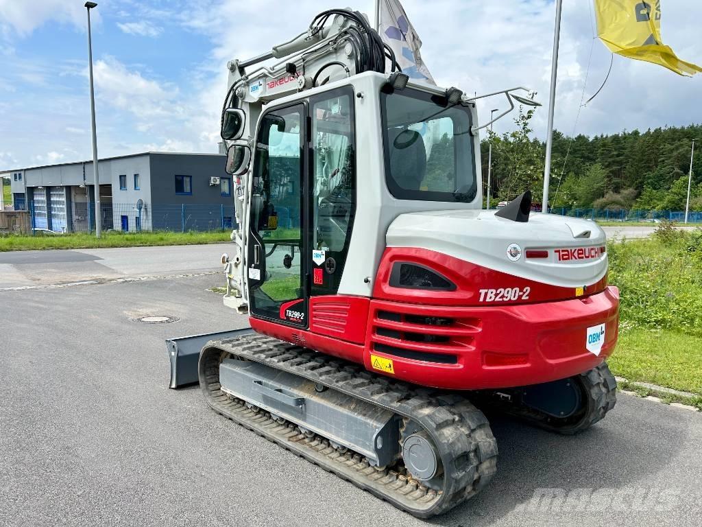 Takeuchi TB 290-2 CV Midi rýpadla 7t - 12t