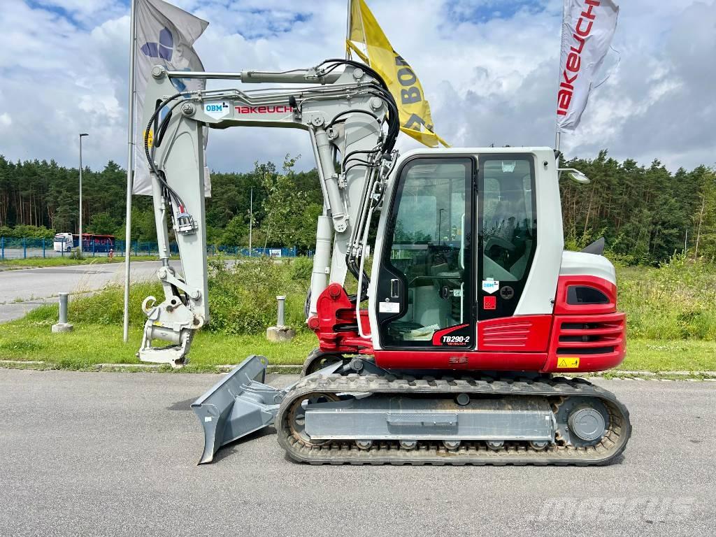 Takeuchi TB 290-2 CV Midi rýpadla 7t - 12t