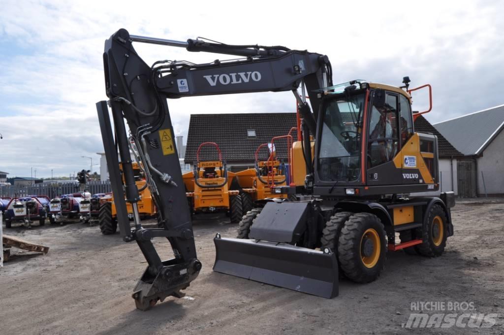 Volvo EWR 170 Kolová rýpadla