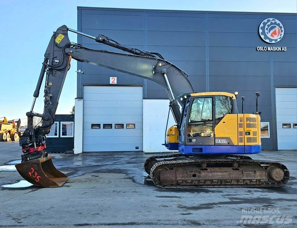 Volvo ECR 235 EL Pásová rýpadla