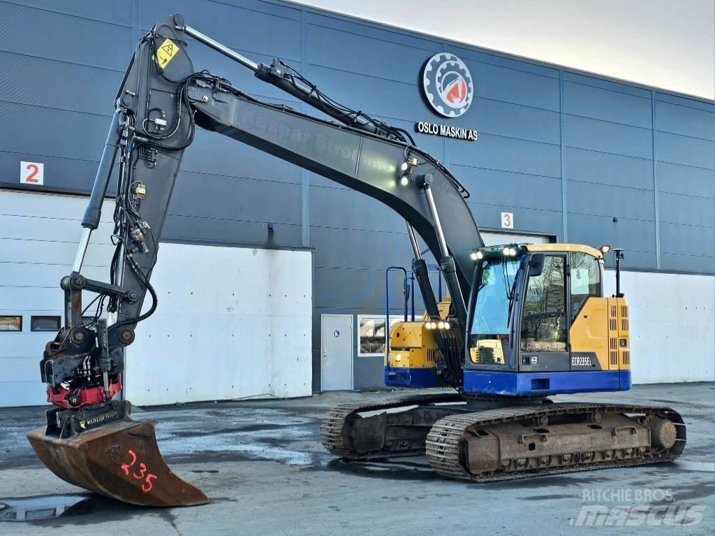 Volvo ECR 235 EL Pásová rýpadla