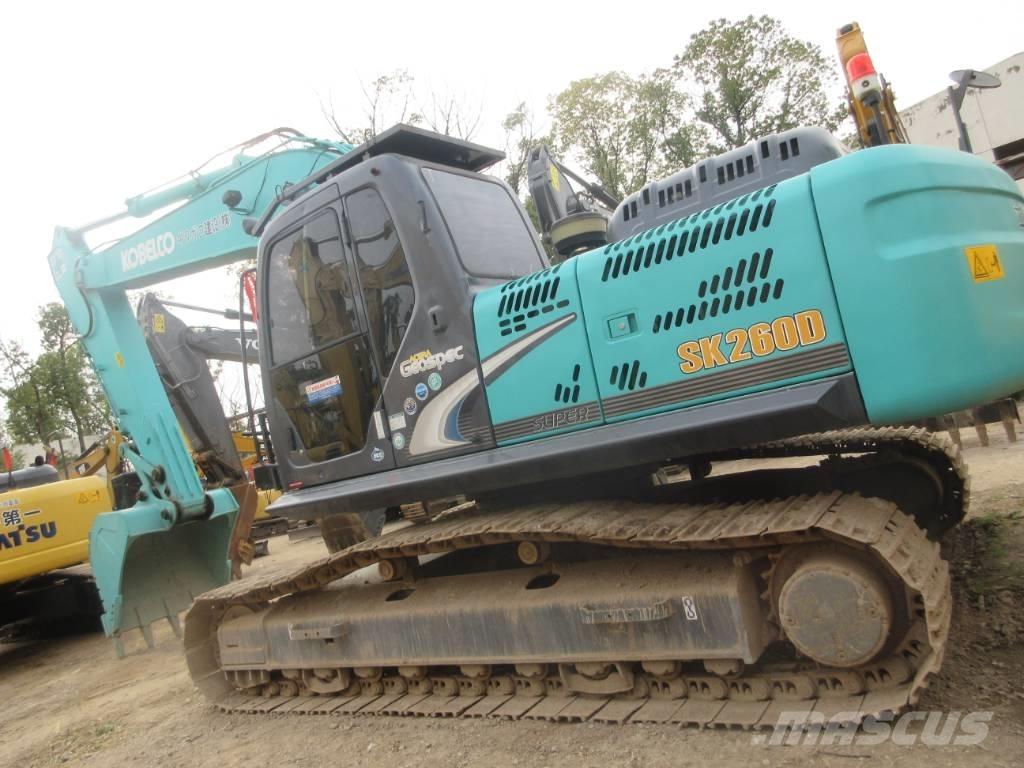 Kobelco SK 260 Pásová rýpadla