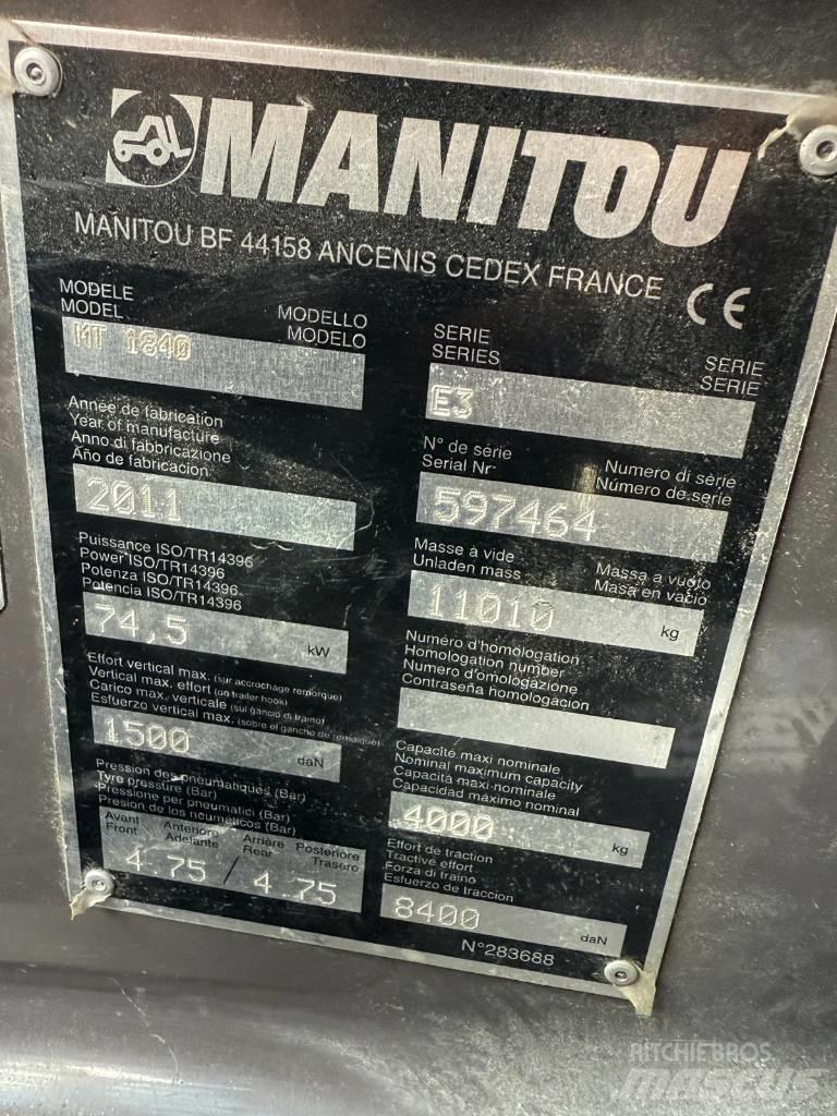 Manitou MT 1840 Teleskopické manipulátory