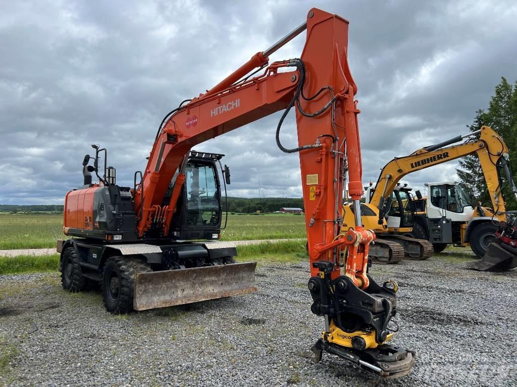 Hitachi ZX 170W-5B Kolová rýpadla