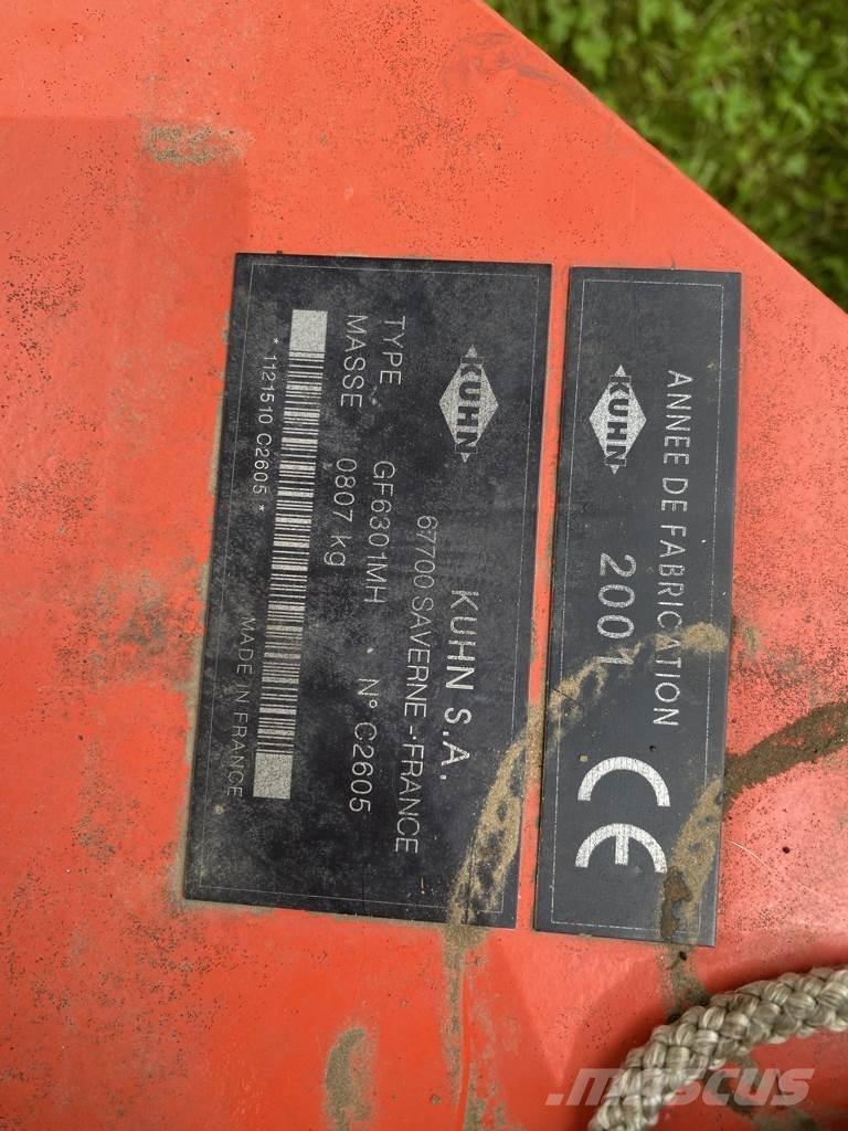 Kuhn GF6301MH Obraceče a shrabovače sena