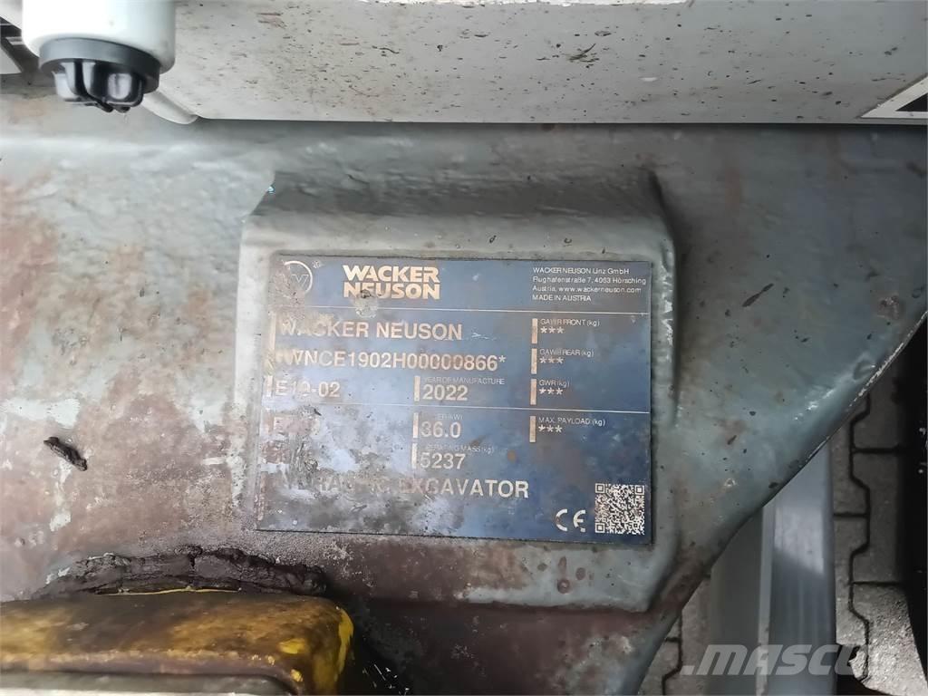 Wacker Neuson EZ50 Pásová rýpadla