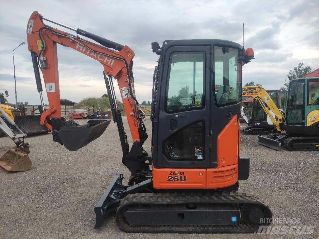 Hitachi ZX 26 U-6 Mini rýpadla < 7t