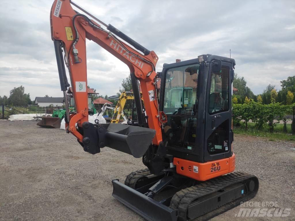 Hitachi ZX 26 U-6 Mini rýpadla < 7t