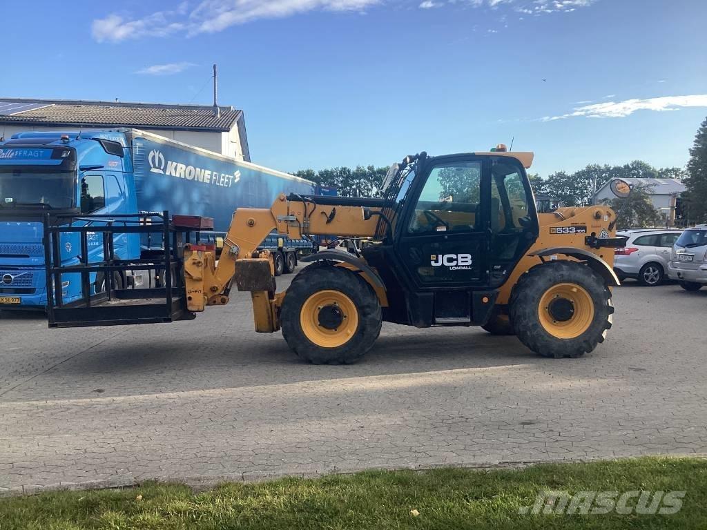 JCB 533-105 Teleskopické manipulátory