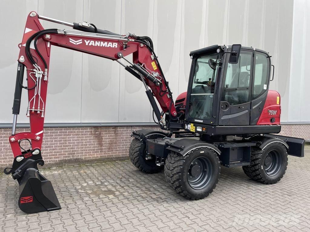 Yanmar B75W Kolová rýpadla