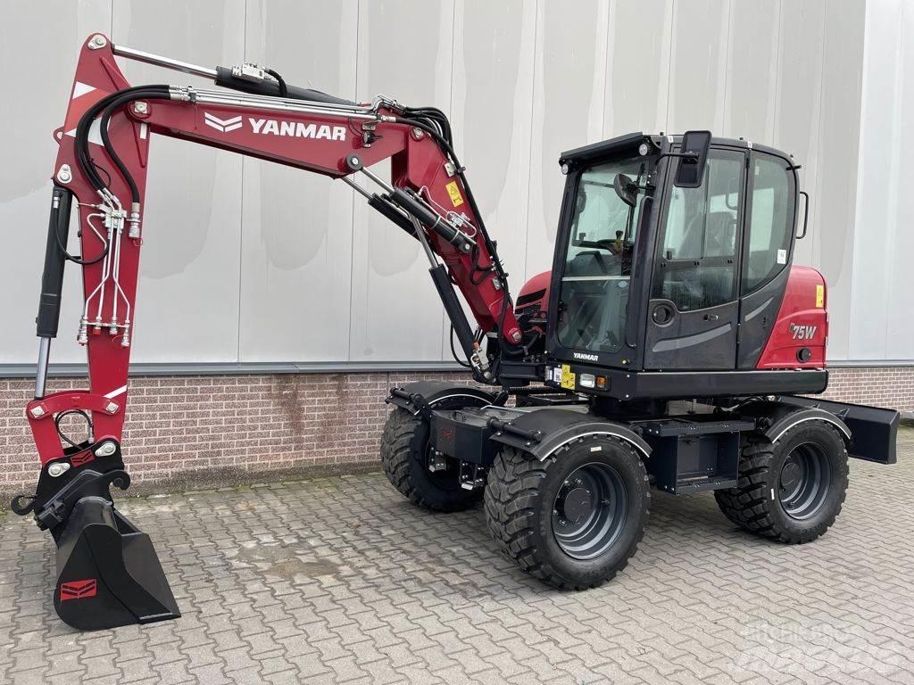 Yanmar B75W Kolová rýpadla