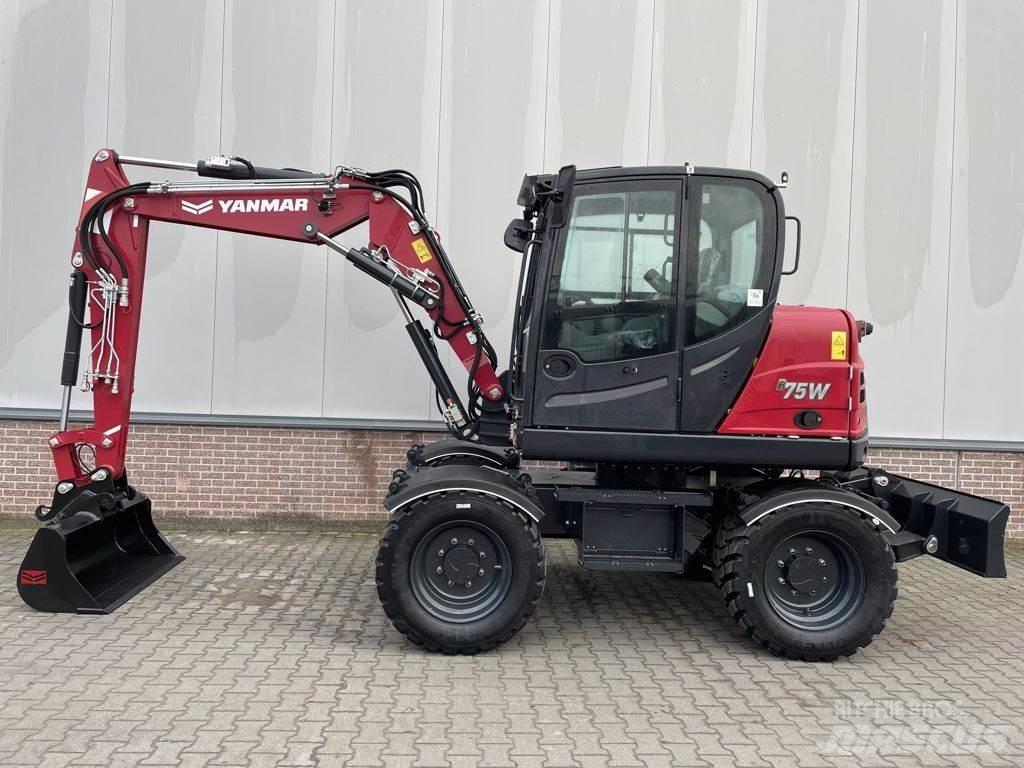 Yanmar B75W Kolová rýpadla