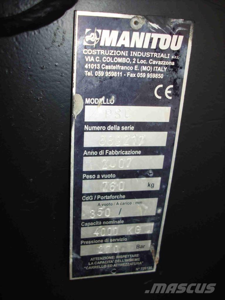 Manitou PSC4000 Manipulace s materiálem – ostatní