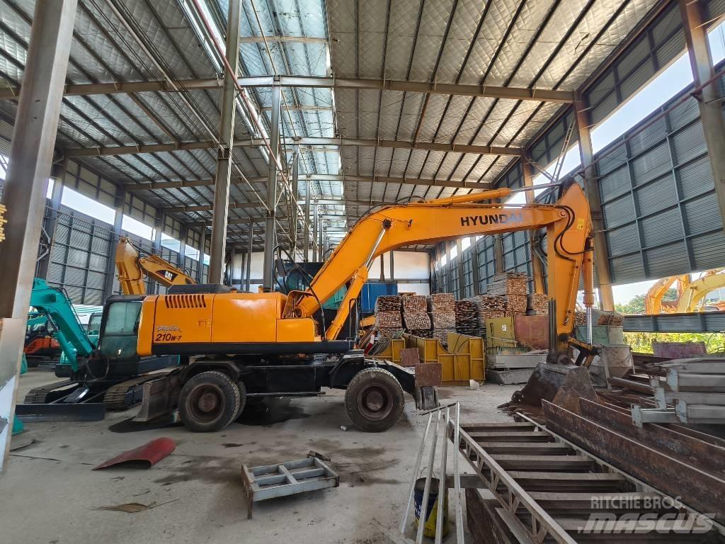 Hyundai R210w-7 Kolová rýpadla