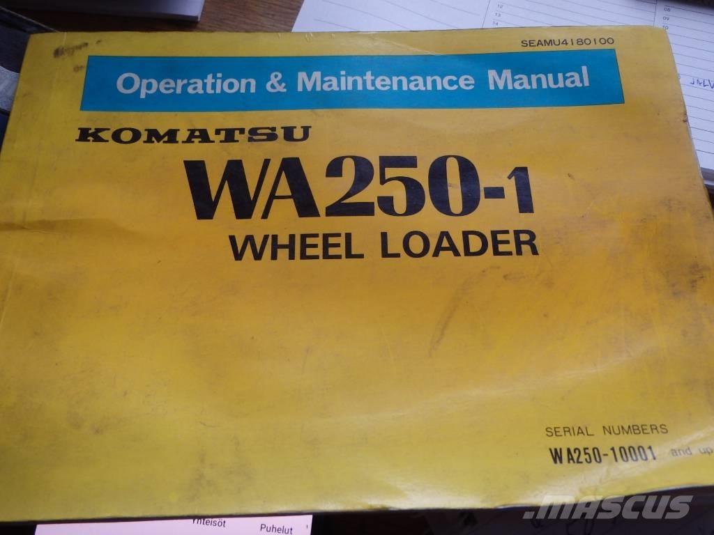 Komatsu WA 250-1 Kolové nakladače