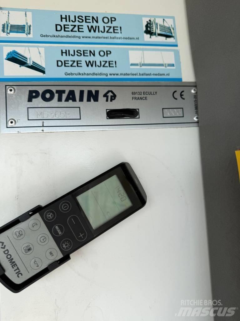 Potain MD 365 B Stavební jeřáby