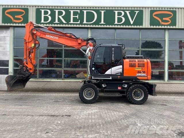 Hitachi ZX 140 W-6 Kolová rýpadla