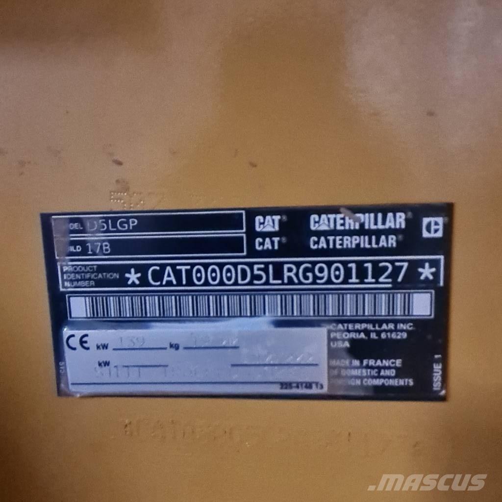 CAT D 5 LGP Pásové dozery
