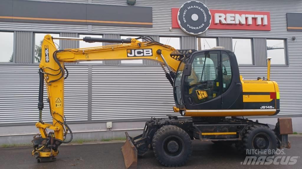 JCB JS 145 W Kolová rýpadla