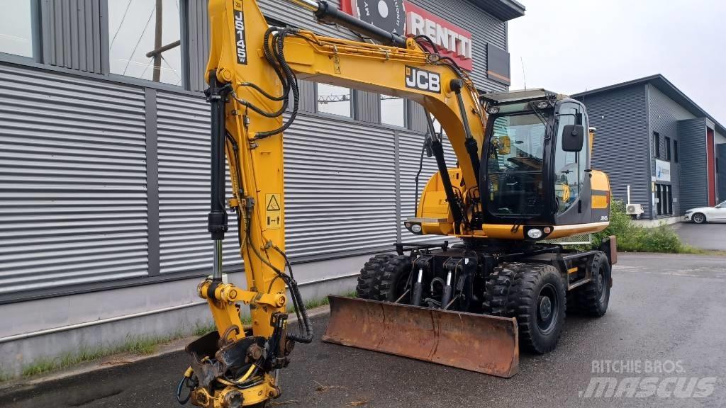 JCB JS 145 W Kolová rýpadla