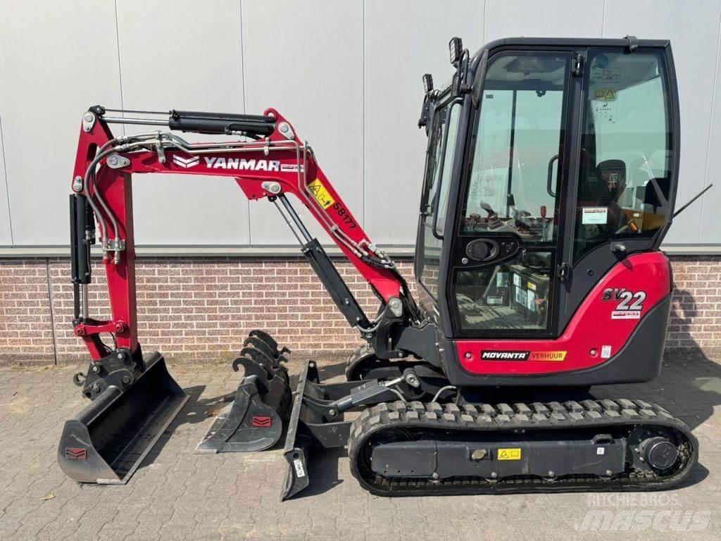 Yanmar SV22 Mini rýpadla < 7t