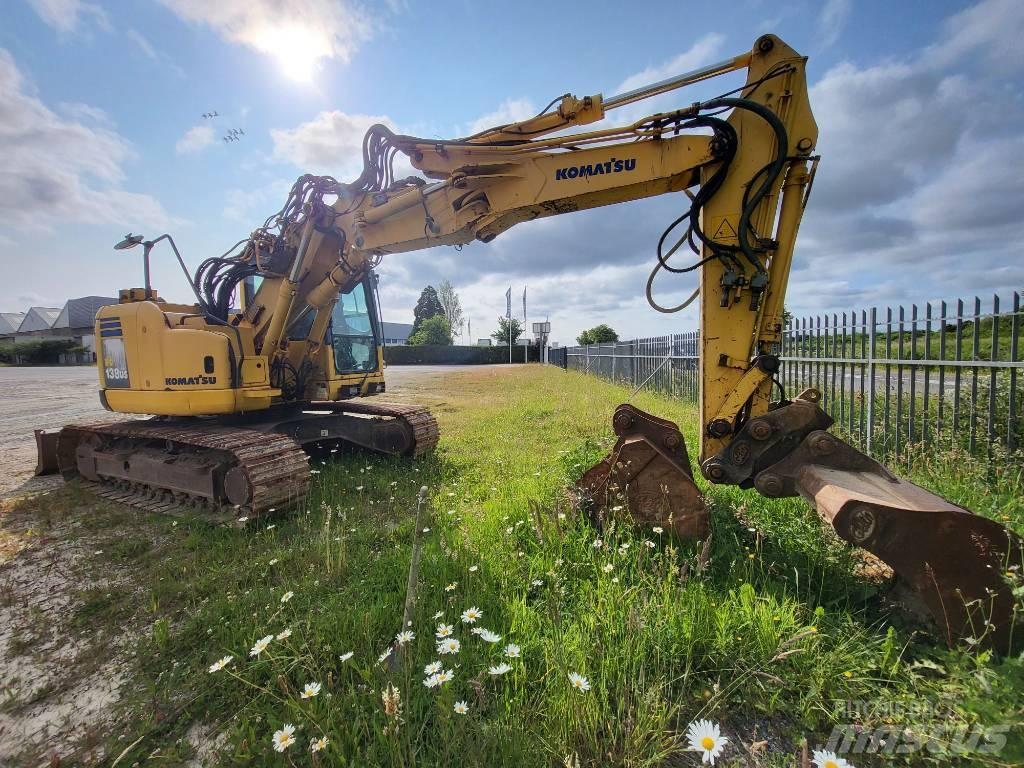 Komatsu PC138US-8 Pásová rýpadla